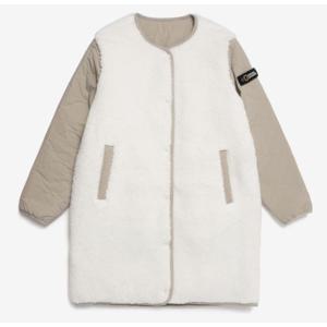 여성 웨이젤라 FLEECE 뽀글이 롱기장 집업 N234WFJ130