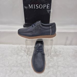 [미소페]By미소페 남성 가죽 보트화 122HT317FF009 NAVY 2 JJ