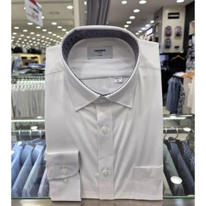 [레노마셔츠]트윌스판 일반핏 긴소매RPFSG1409WH_GN