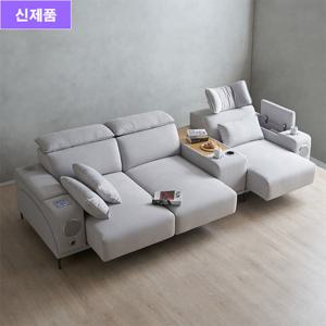 미노 모션소파 전동 리클라이너 4인용 패브릭 고급형 (콘솔박스 일반형 포함)