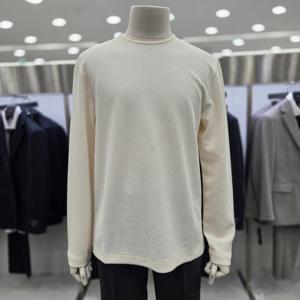 [앤드지]면 혼방 베이직 핏 라운드 티 JBSF4TR1101 IV1