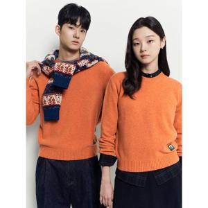 [빈폴멘] 푸즈예티 라운드 니트  오렌지 (BC5X51C508)