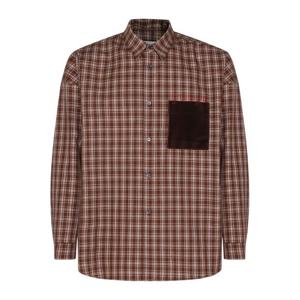 마르니 체스트 포켓 체크 패턴 셔츠 CUMU0061S7 UTWA35CHM29