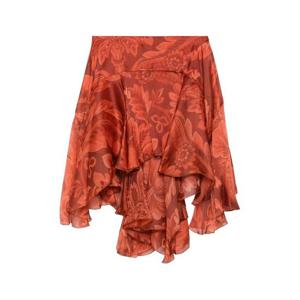 25 FW 에트로 플로럴 프린트 러플 스커트 WRFA017199SA1K2 TP443874350