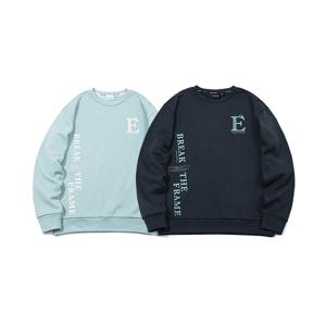 인터크루 남성 루즈핏전사레터링맨투맨  ITV4TM06A (2컬러)