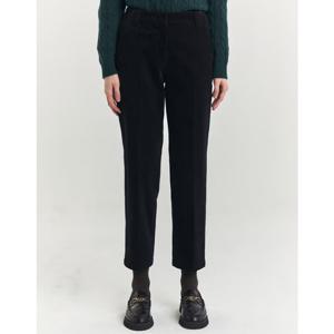 [헤지스]헤지스 여성 블랙 코듀로이 면혼방 팬츠 WSPA4D902BK