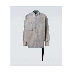 릭오웬스 페이디드 데님 셔츠 P01057270