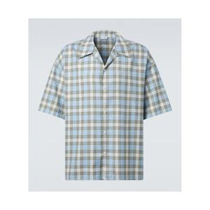 로에베 Anagram 체크 셔츠 P01063168