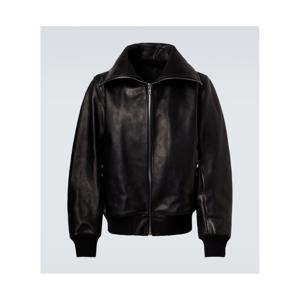 릭오웬스 Blixa Dracucollar 레더 재킷 P01057197