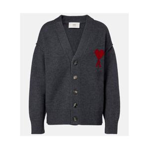 Ami Paris Ami de Cur 버진 울 카디건 P01074106