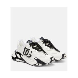 돌체앤가바나 Day Faster DG 스웨이드 트리밍 스니커즈 P01075342