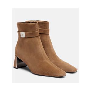 토리버치 Georgia T Monogram 스웨이드 앵클 부츠 P01102939