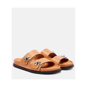 토리버치 T Lock 레더 슬라이드 P01057985