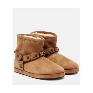 발렌시아가 Alaska 스웨이드 앵클 부츠 P01117340