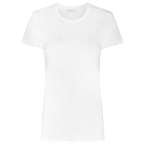 몽클레어 여성 로고 패치 반팔티 화이트 8C73200V8058033