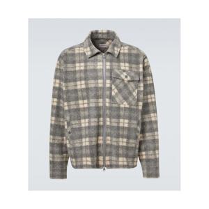 몽클레어 체크 오버셔츠 P01088909