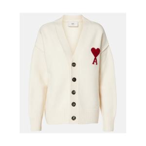 Ami Paris Ami de Cur 버진 울 카디건 P01074109