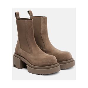 릭오웬스 Beatle 스웨이드 플랫폼 첼시 부츠 P01086383