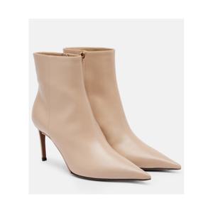 돌체앤가바나 레더 앵클 부츠 P01075354