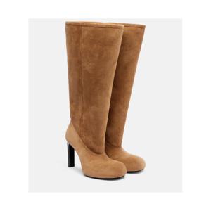 발렌시아가 Fargo 80 스웨이드 니하이 부츠 P01117393