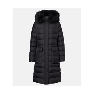 몽클레어 후드 시어링 트리밍 다운 재킷 P01068162