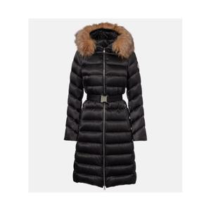 몽클레어 Leersie 시어링 트리밍 후드 다운 코트 P01101162