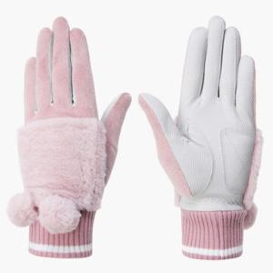 [르꼬끄골프]르꼬끄골프 KQF GP422LGLO2-PINK 여성 퍼방울 방한