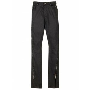 [RICK OWENS] 라프리마 남성 코팅 데님 팬츠 RR01D3343 BW 99 블랙 /15