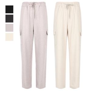 남자 약기모 와이드 카고 밴딩 트레이닝 팬츠 NE-PTA-Q028-차콜