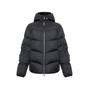 25 FW 몽클레어 Forez 포레즈 후드 숏 다운 패딩 블랙 K20911A00156597YD