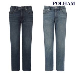 폴햄  남성 컴포트 기모 테이퍼드핏 데님 팬츠(PHF4DP1036)