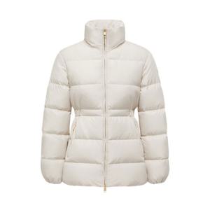 25FW 몽클레어 여성 보르세트 하이넥 패딩 베이지 1A00223 54AQE 051