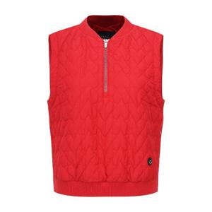 M 파리게이츠골프패딩 NQC 521E3JV282_RE 여성 페이크 레더 퀼팅 패딩 베스트