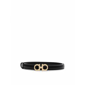 [SALVATORE FERRAGAMO] 라프리마 여성 벨트 H15 간치니 23B2240675180 블랙 /8