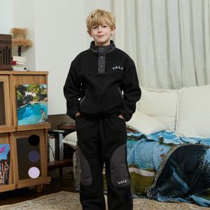 [예일키즈]스냅 플리스 상하세트 A5W005