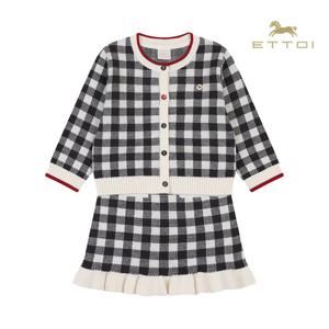 [에뜨와]헤니니트스커트상하 07S723084/돌선물,조카선물,유아상하복