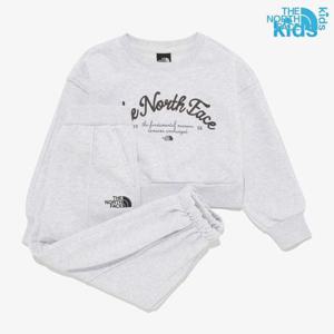 노스페이스키즈  (NM5MR58S) 걸즈 앨리슨 스웻 세트