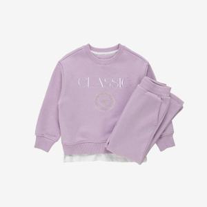 M 뉴발란스키즈트레이닝세트 HQK NK9YE4803G-88 NBgC 기모 레이어드 크롭 셋업