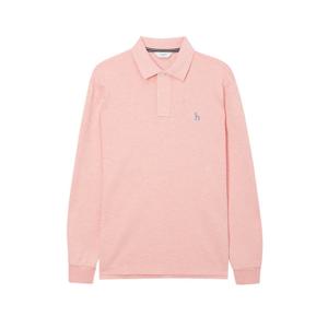 [헤지스]헤지스 핑크 긴팔 피케 카라 티셔츠 HZTS4D431P1