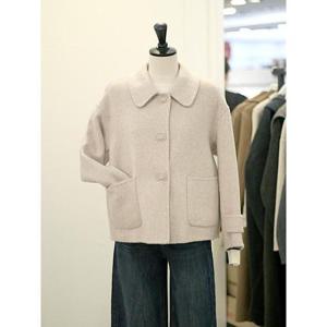 메종블랑쉬 세이브존03 아웃 포켓 싱글 카라 숏 자켓 AGM254JJKA51A