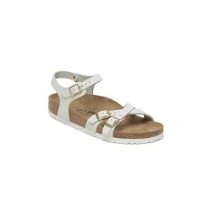 BIRKENSTOCK SANDALI DONNA KUMBA PELLE NUBUCK 레더 1029417BIANCO