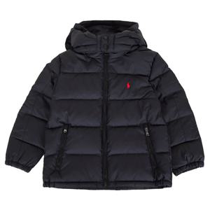 폴로랄프로렌 25FW 키즈 고햄 후드 다운 패딩 블랙 322969861 001