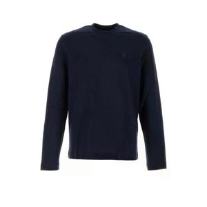 25FW 아미 네이비 블루 코튼 t 셔츠 BFUTS235724198