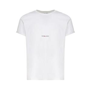 생로랑 반팔 티셔츠 464572 YB2DQ9000 White