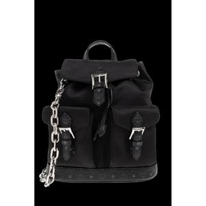 25FW Mcm 백팩 with pockets MWKFATA030BK