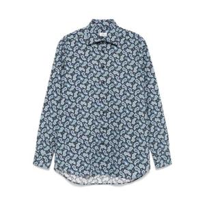 에트로 긴팔 셔츠 MRIB002599SA5M4 X0885 BLUE