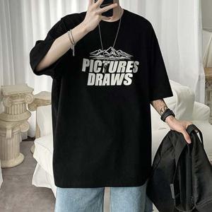 남자 오버핏 캐주얼 반팔티 DS-CC020