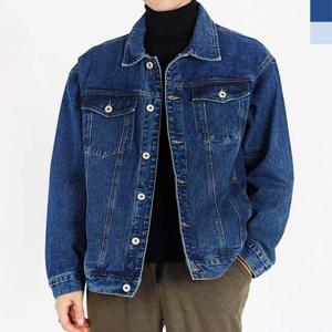 남자상의 남성 베이직 데일리 실용성 기본 청자켓 연청 중청