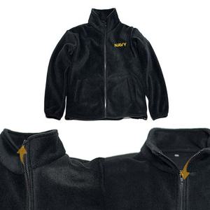 겨울 기모 블랙 옐로우 후리스 집업 NAVY 서바이벌