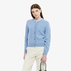 라코스테 공식 여성 알파카 크루넥 가디건 AF309E-55N HBP